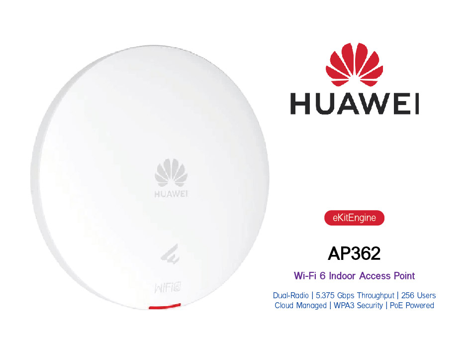 Huawei AP362 Access Point Wi-Fi 6 AX3000