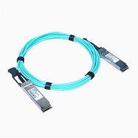 MikroBits QSFP28 Active Optical Cable (AOC) 100G 5 Meter
